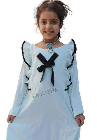 CLEARANCE SALE Alhuka - Baby Girls Calpe Pastel Stripe Dress with Matc